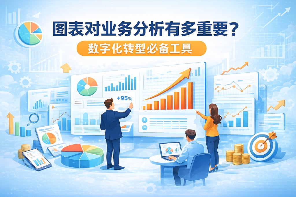 图表对业务分析有多重要？数字化转型必备工具