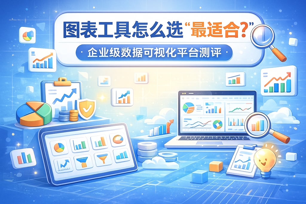 图表工具怎么选最适合？企业级数据可视化平台测评