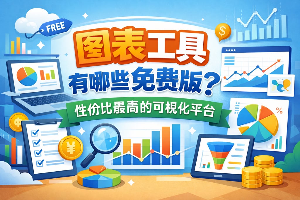 图表工具有哪些免费版？性价比最高的可视化平台