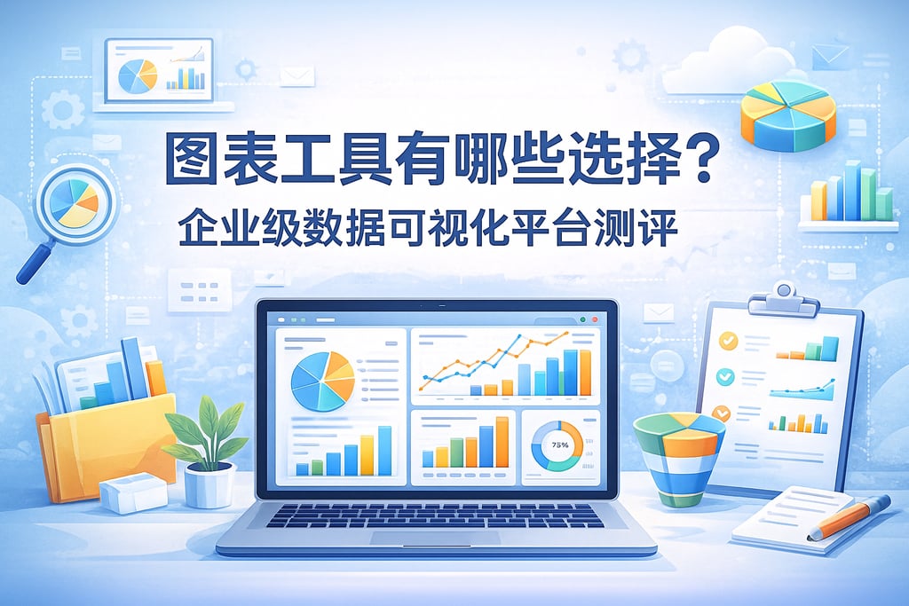 图表工具有哪些选择？企业级数据可视化平台测评