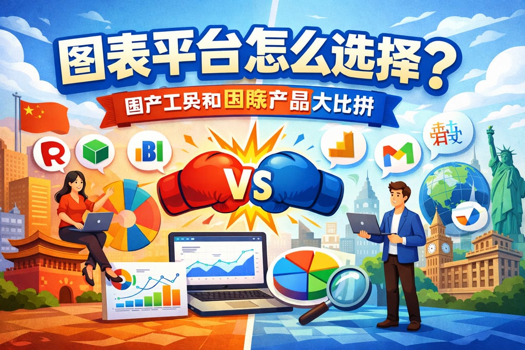 图表平台怎么选择？国产工具和国际产品大比拼
