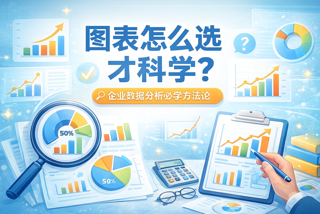 图表怎么选才科学？企业数据分析必学方法论