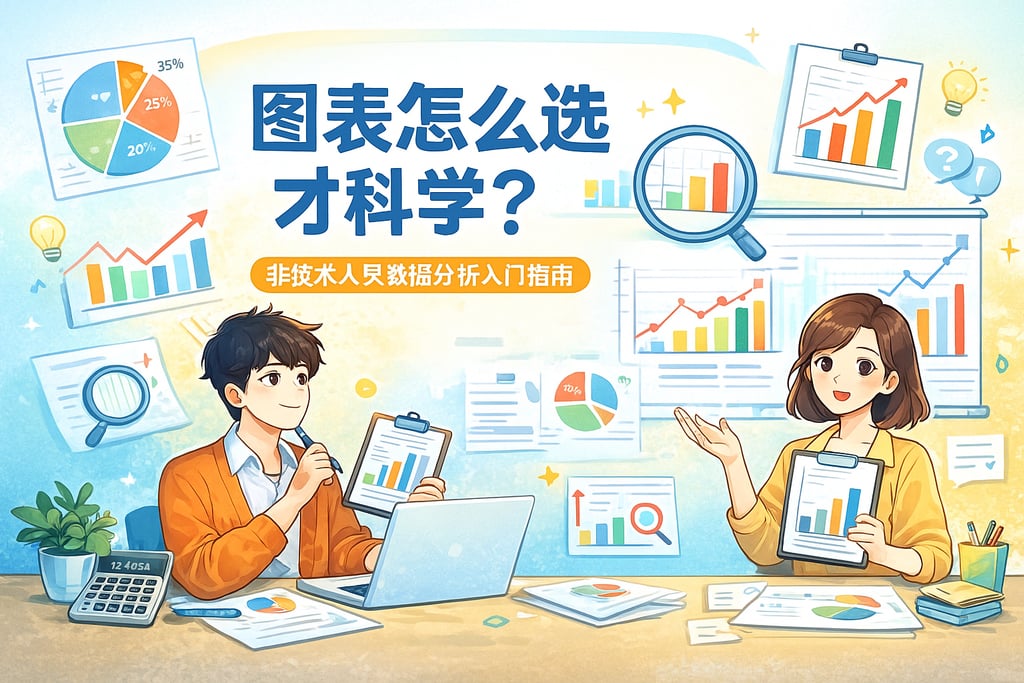 图表怎么选才科学？非技术人员数据分析入门指南