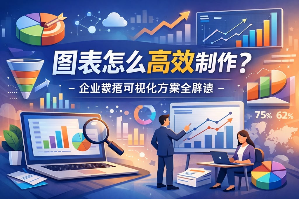 图表怎么高效制作？企业数据可视化方案全解读