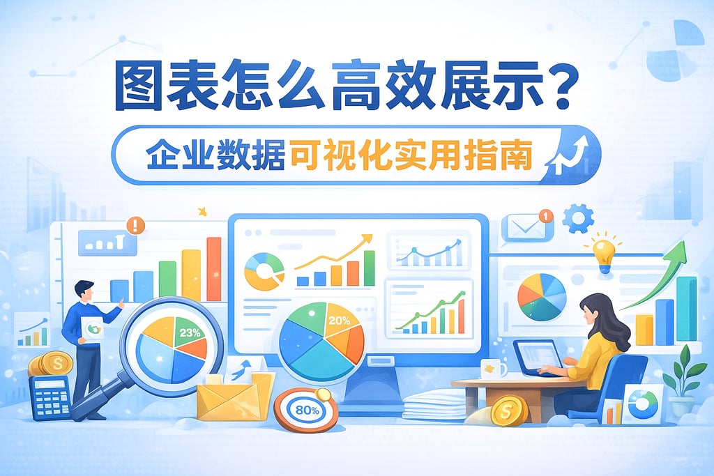 图表怎么高效展示？企业数据可视化实用指南