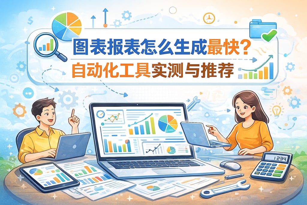 图表报表怎么生成最快？自动化工具实测与推荐