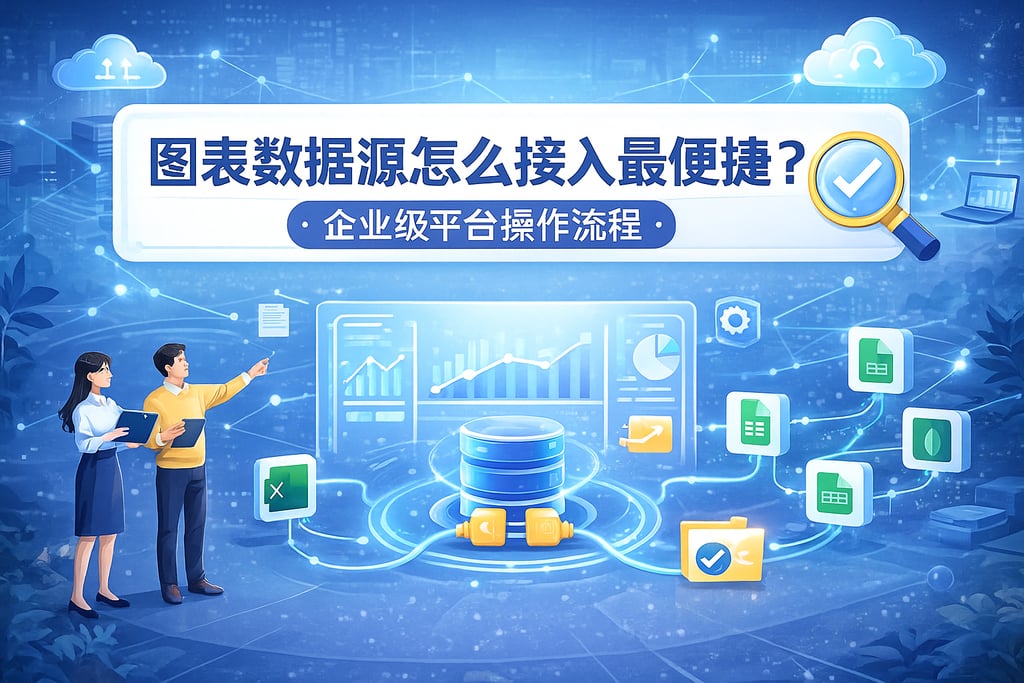 图表数据源怎么接入最便捷？企业级平台操作流程