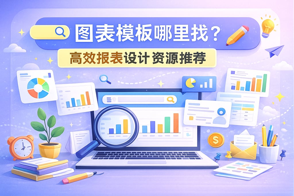 图表模板哪里找？高效报表设计资源推荐