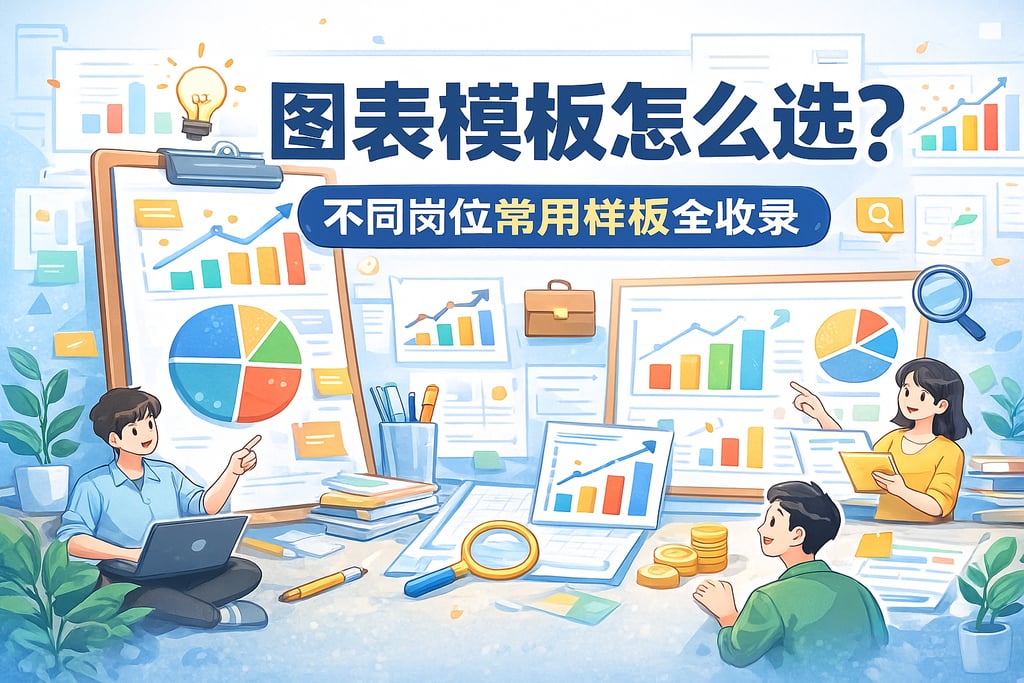 图表模板怎么选？不同岗位常用样板全收录