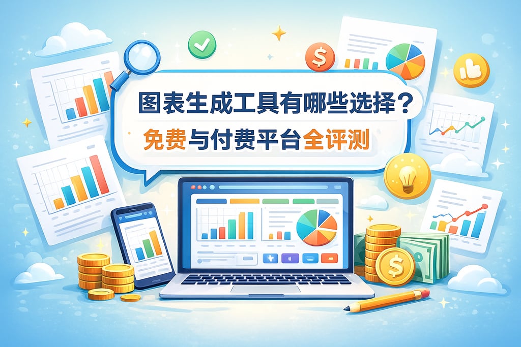图表生成工具有哪些选择？免费与付费平台全评测