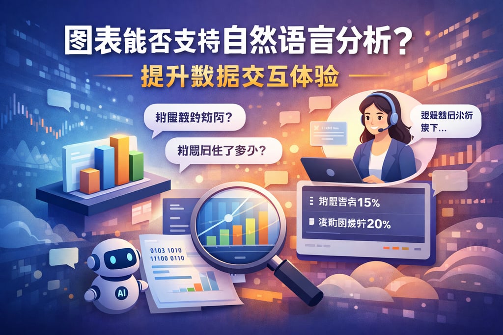 图表能否支持自然语言分析？提升数据交互体验