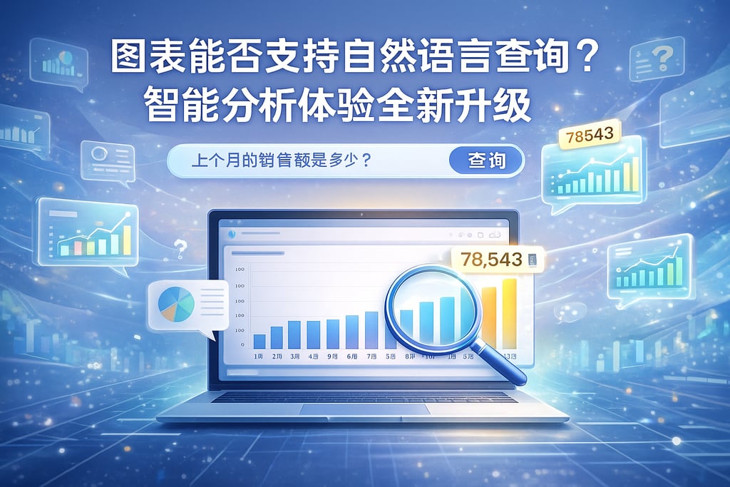 图表能否支持自然语言查询？智能分析体验全新升级