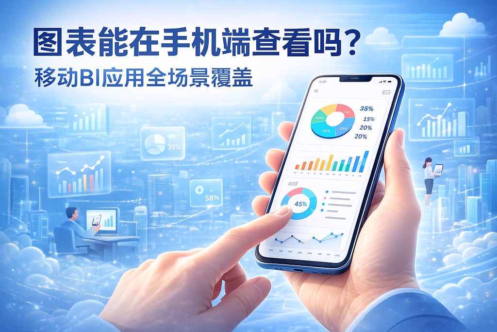 图表能在手机端查看吗？移动BI应用全场景覆盖