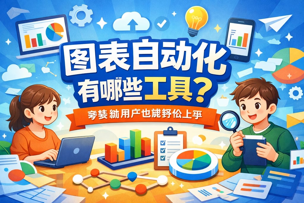 图表自动化有哪些工具？零基础用户也能轻松上手