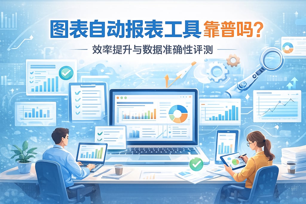 图表自动报表工具靠谱吗？效率提升与数据准确性评测