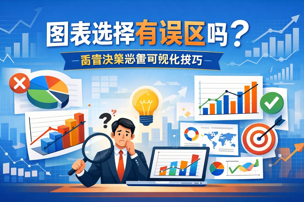 图表选择有误区吗？高管决策必备可视化技巧