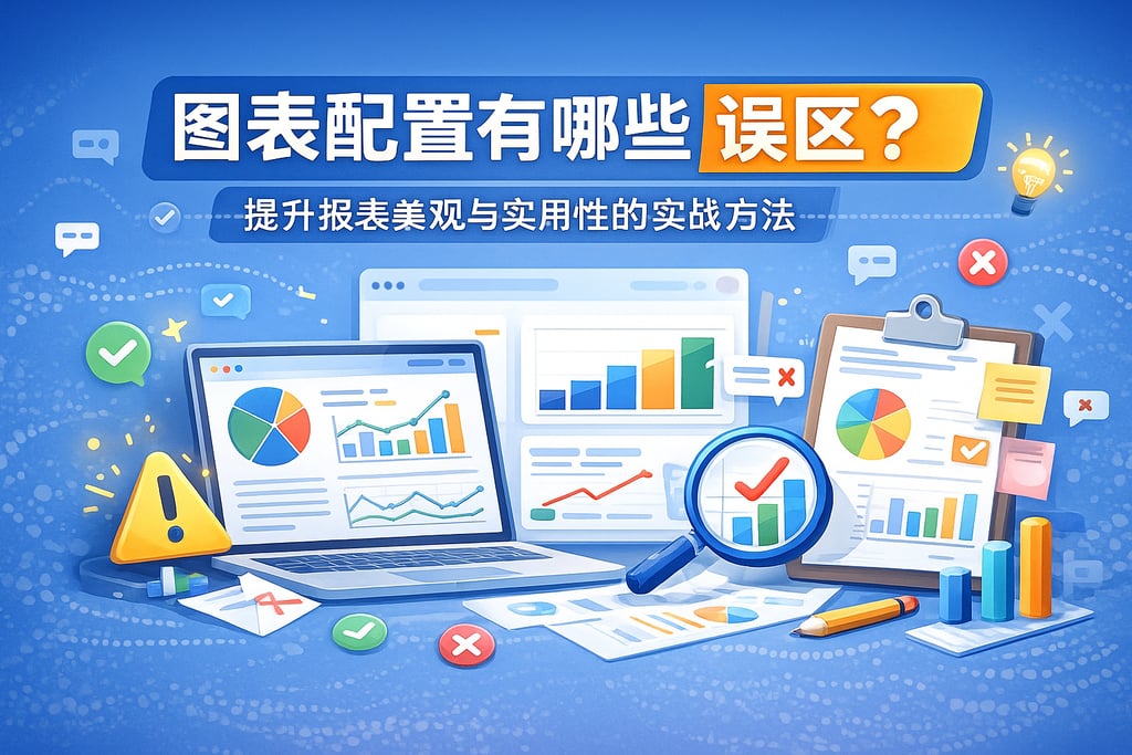 图表配置有哪些误区？提升报表美观与实用性的实战方法