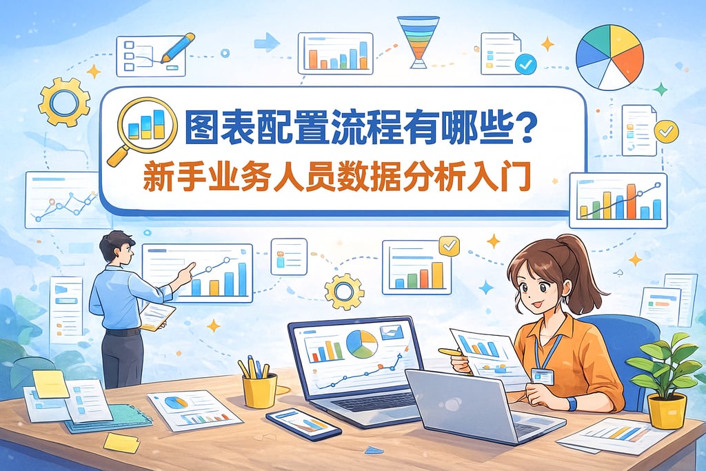 图表配置流程有哪些？新手业务人员数据分析入门