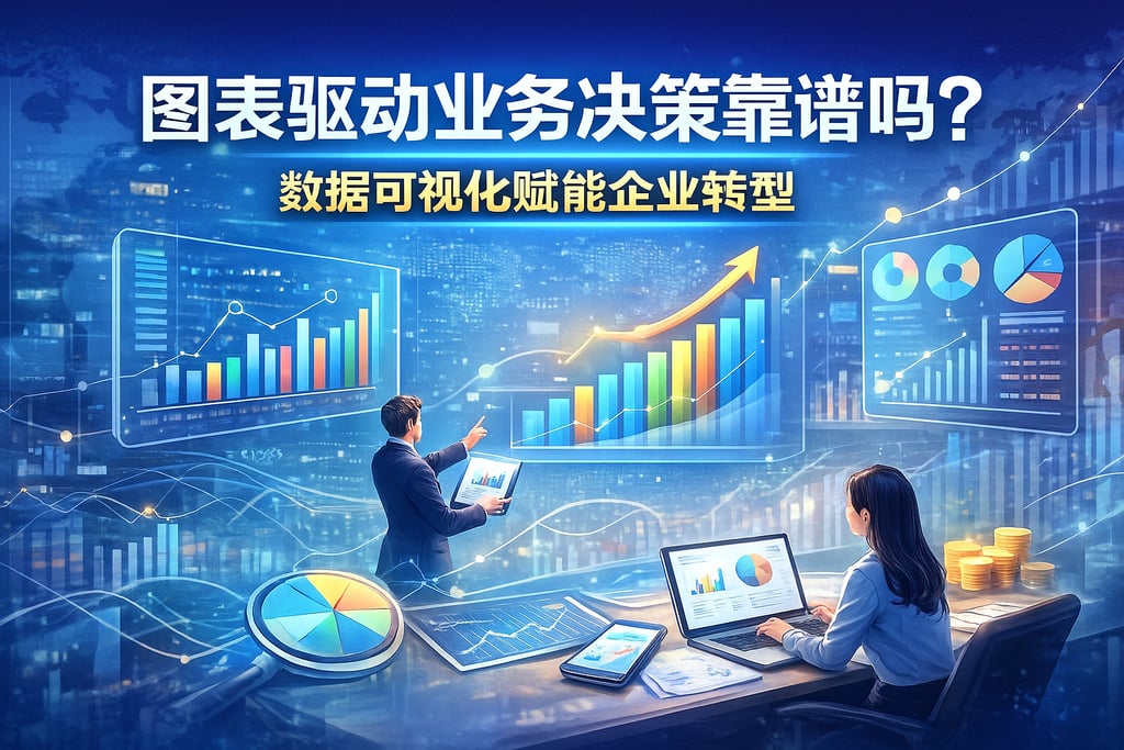 图表驱动业务决策靠谱吗？数据可视化赋能企业转型