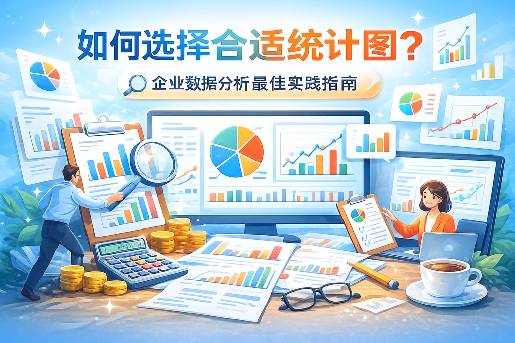 如何选择合适统计图？企业数据分析最佳实践指南