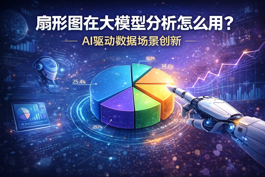 扇形图在大模型分析怎么用？AI驱动数据场景创新