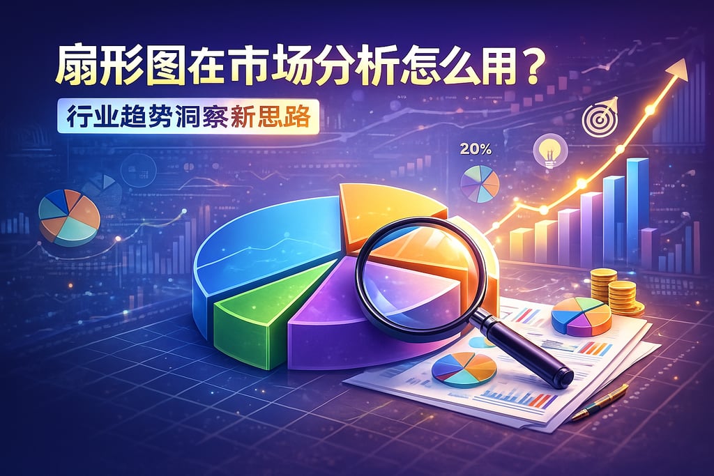 扇形图在市场分析怎么用？行业趋势洞察新思路