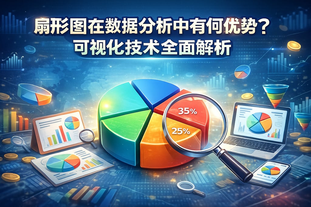 扇形图在数据分析中有何优势？可视化技术全面解析
