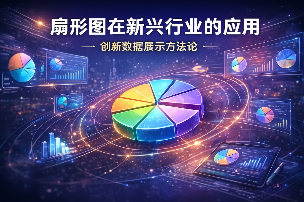 扇形图在新兴行业的应用？创新数据展示方法论