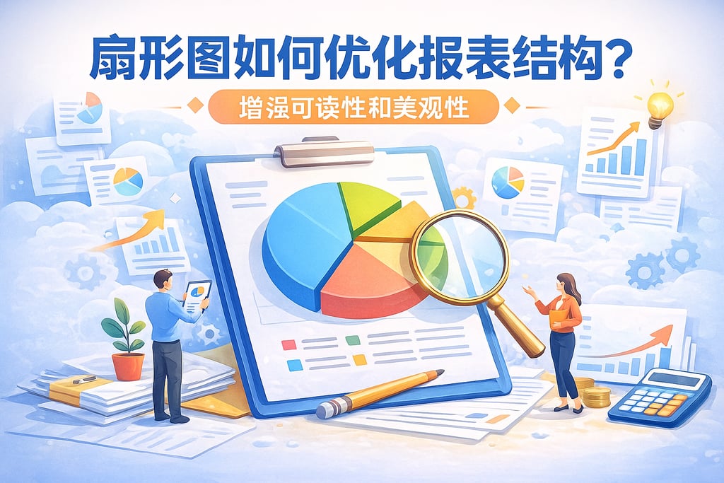 扇形图如何优化报表结构？增强可读性和美观性