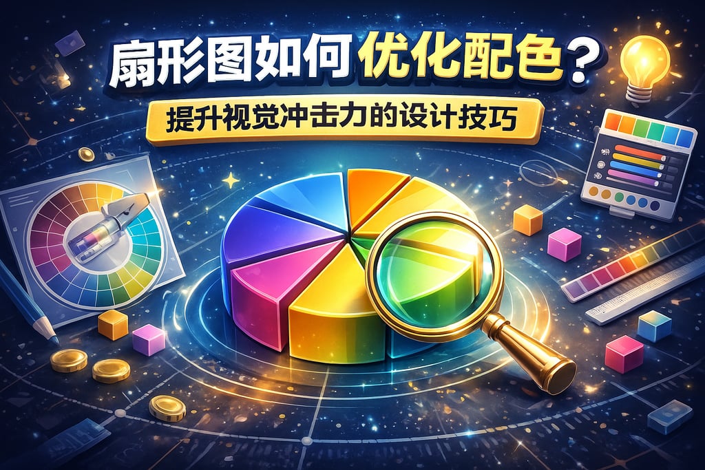 扇形图如何优化配色？提升视觉冲击力的设计技巧