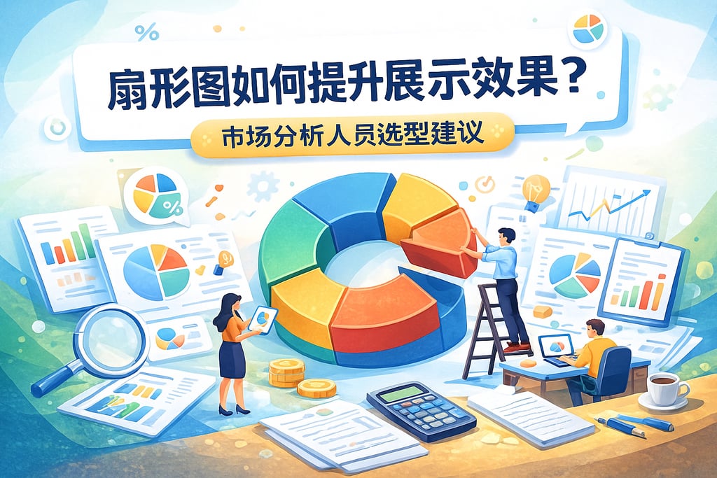 扇形图如何提升展示效果？市场分析人员选型建议