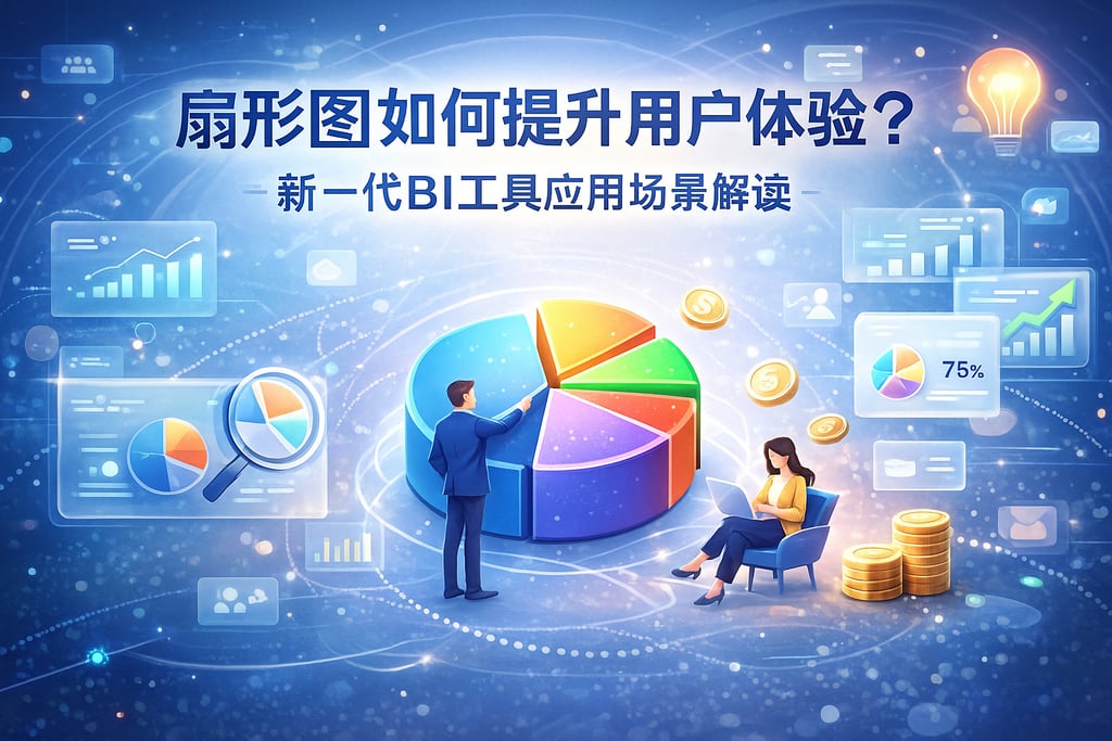 扇形图如何提升用户体验？新一代BI工具应用场景解读