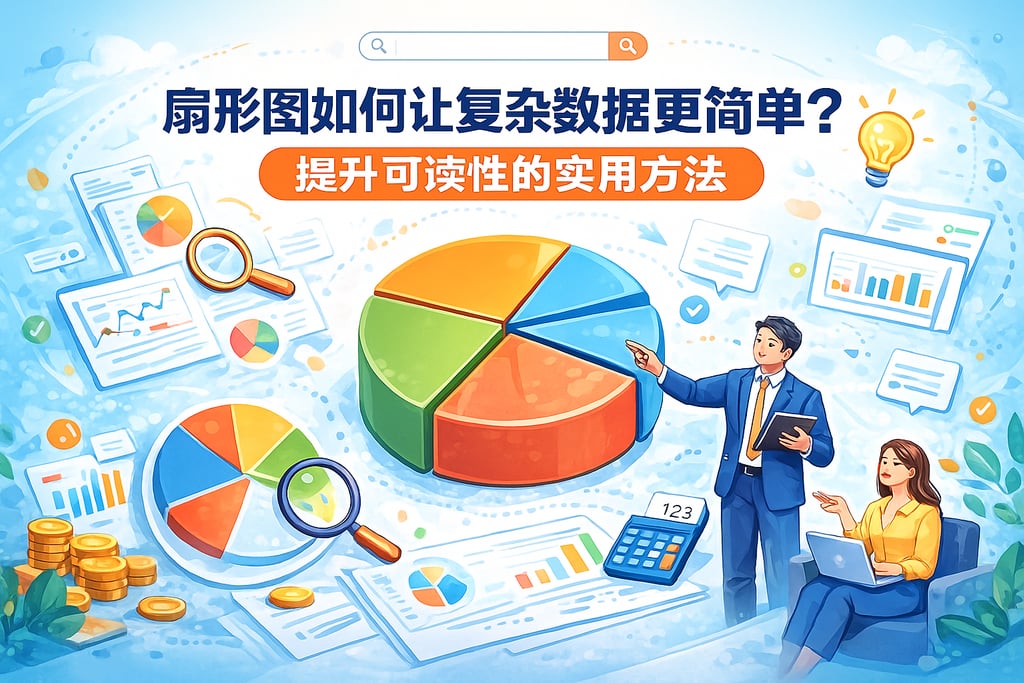 扇形图如何简化复杂数据？提升可读性的实用方法