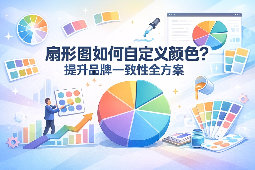 扇形图如何自定义颜色？提升品牌一致性全方案