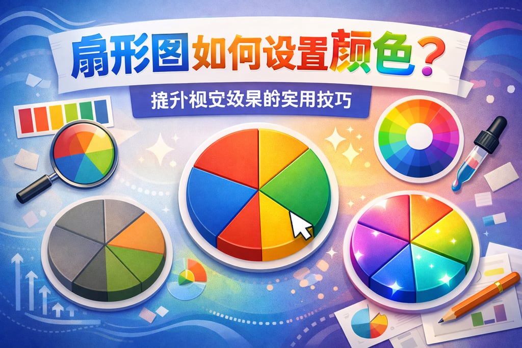 扇形图如何设置颜色？提升视觉效果的实用技巧