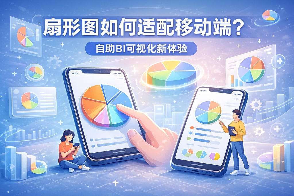 扇形图如何适配移动端？自助BI可视化新体验