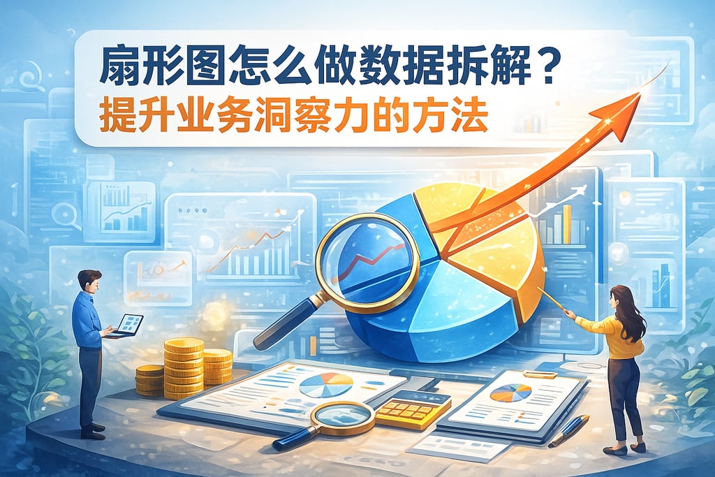扇形图怎么做数据拆解？提升业务洞察力的方法