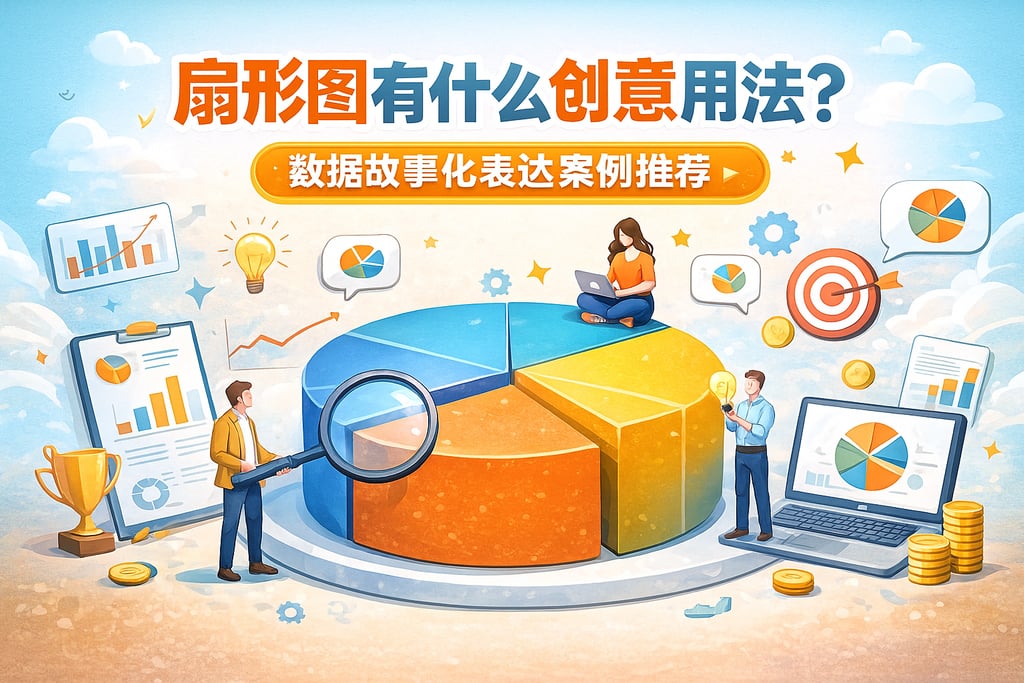扇形图有什么创意用法？数据故事化表达案例推荐