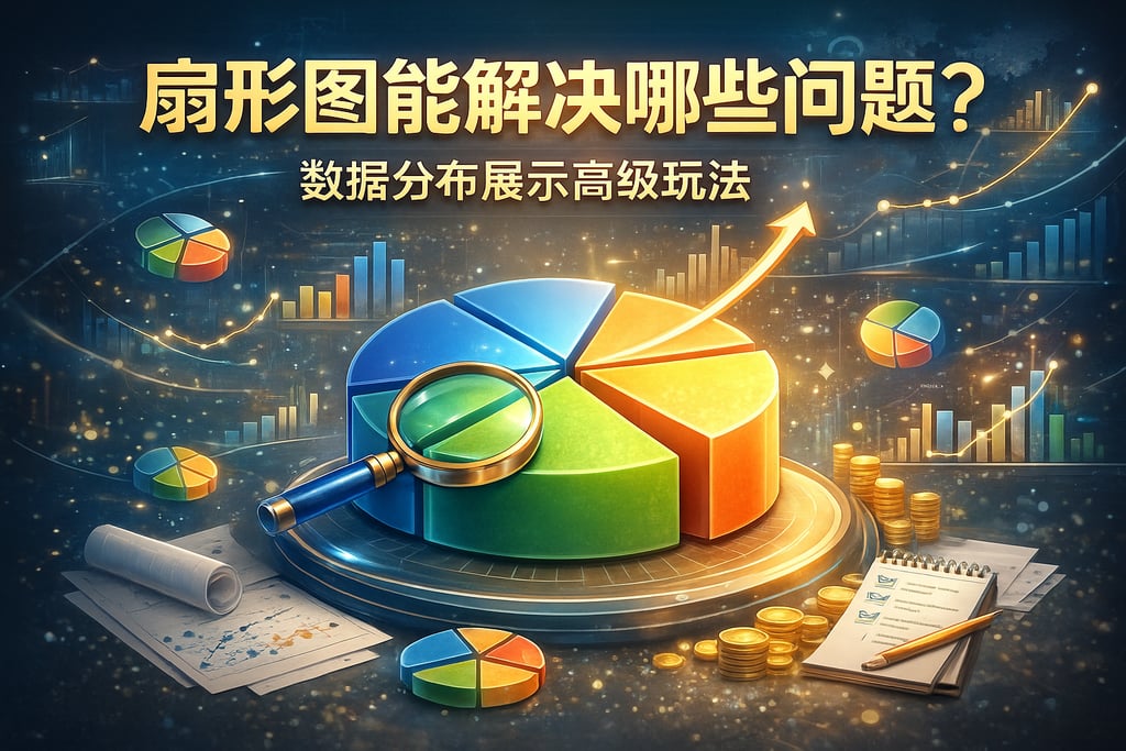 扇形图能解决哪些问题？数据分布展示高级玩法