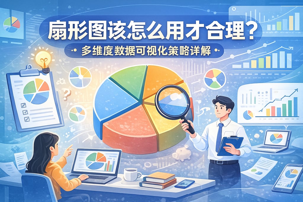 扇形图该怎么用才合理？多维度数据可视化策略详解