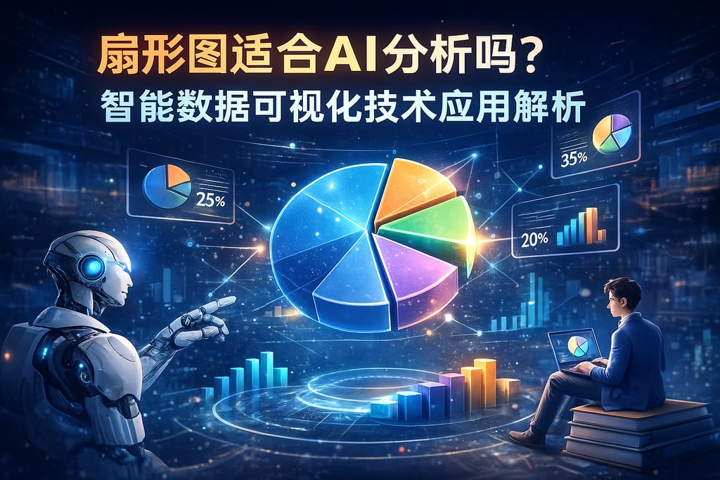 扇形图适合AI分析吗？智能数据可视化技术应用解析