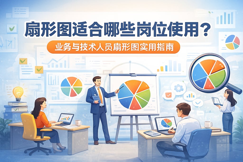 扇形图适合哪些岗位使用？业务与技术人员扇形图实用指南