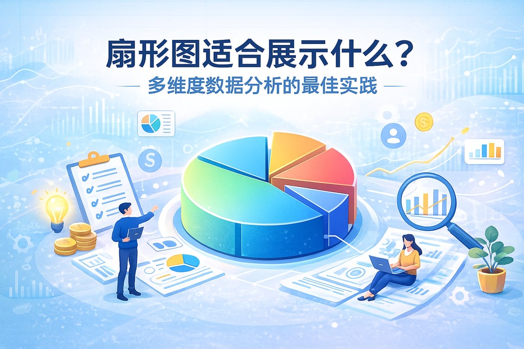 扇形图适合展示什么？多维度数据分析的最佳实践