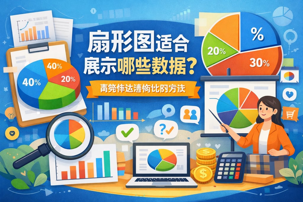 扇形图适合展示哪些数据？高效传达结构比例方法