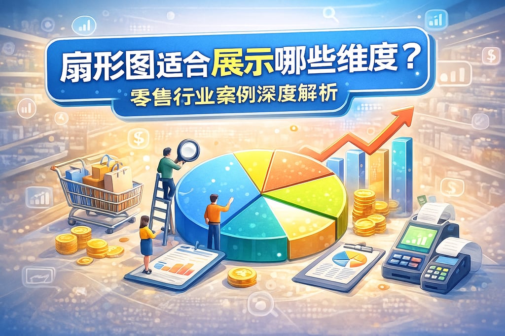扇形图适合展示哪些维度？零售行业案例深度解析