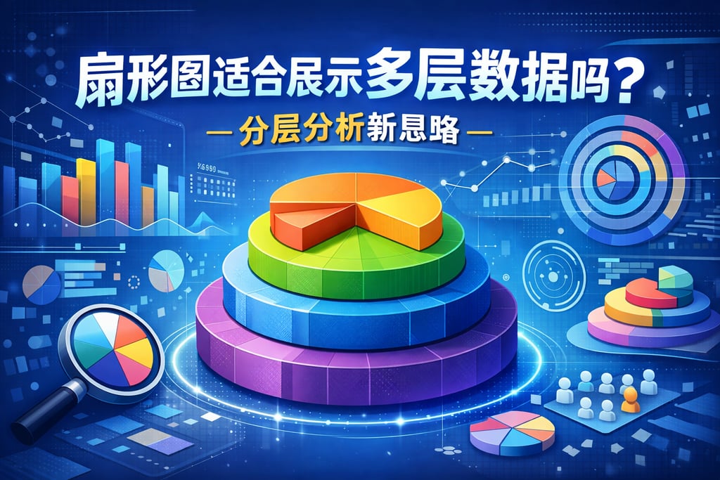 扇形图适合展示多层数据吗？分层分析新思路