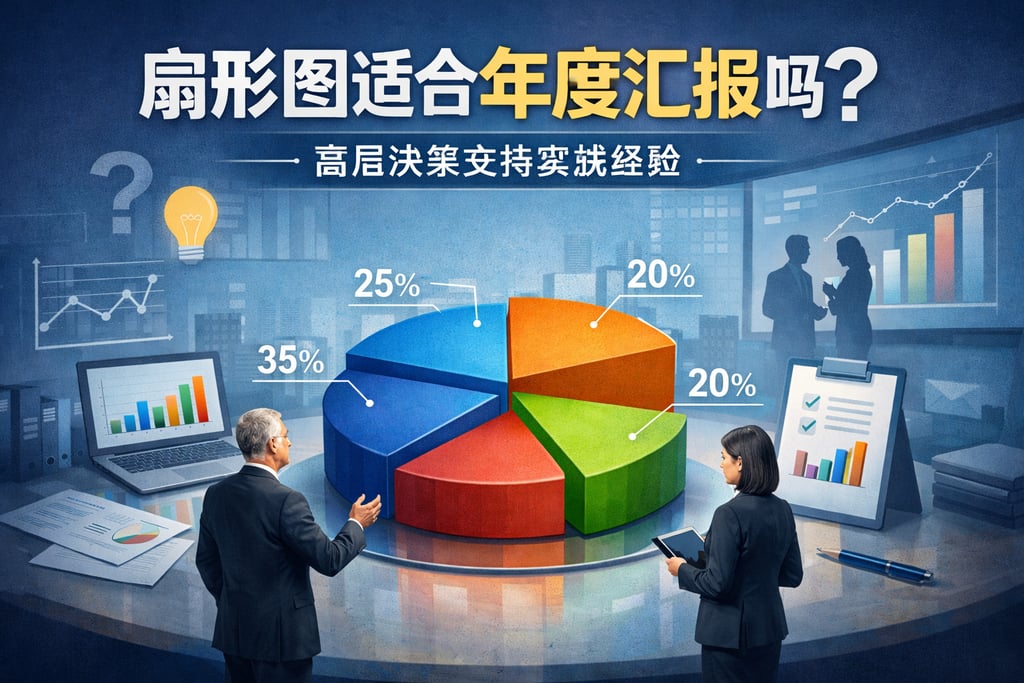 扇形图适合年度汇报吗？高层决策支持实战经验