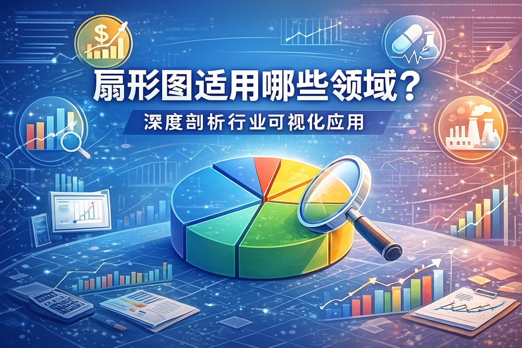 扇形图适用哪些领域？深度剖析行业可视化应用