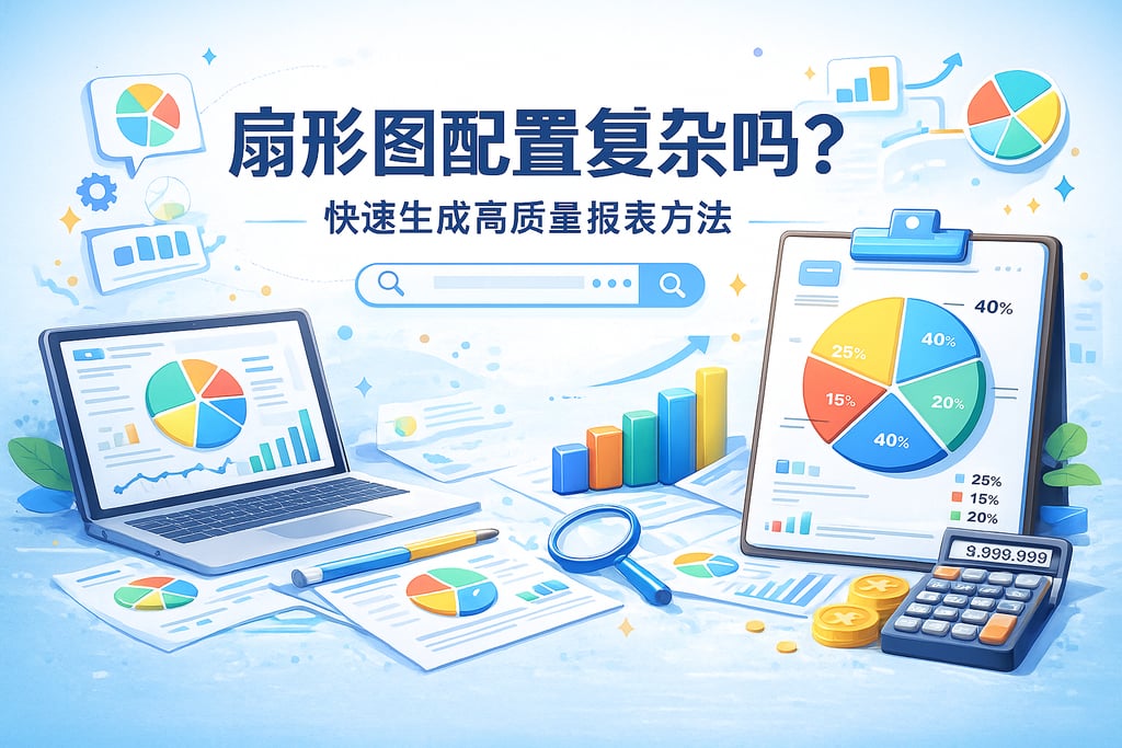 扇形图配置复杂吗？快速生成高质量报表方法