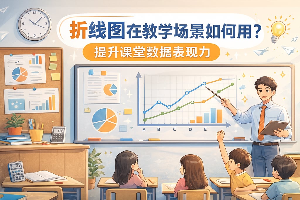 折线图在教学场景如何应用？提升课堂数据表现力